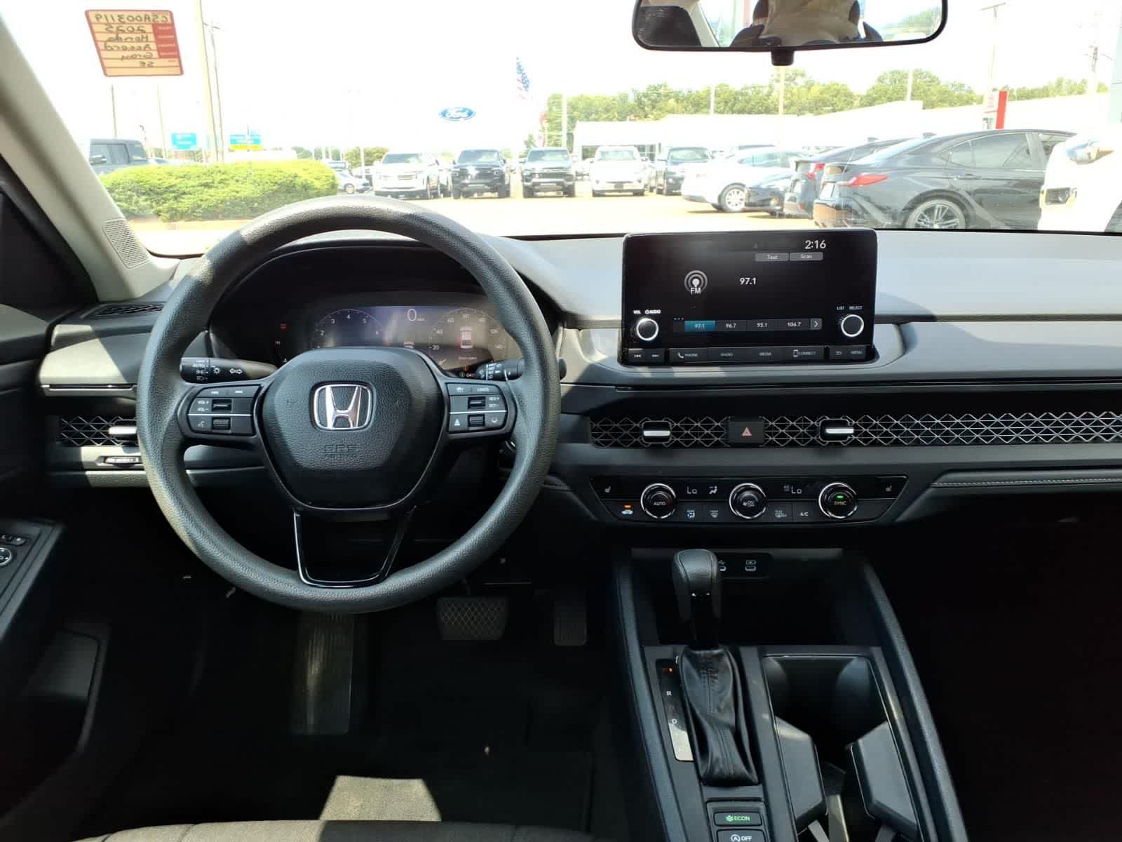 2025 Honda Accord SE CVT