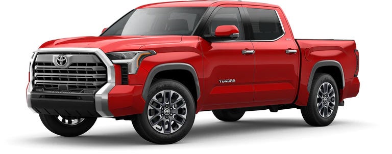 2022 Toyota Tundra Limited in Supersonic Red | Toyota of Jackson in Jackson MS