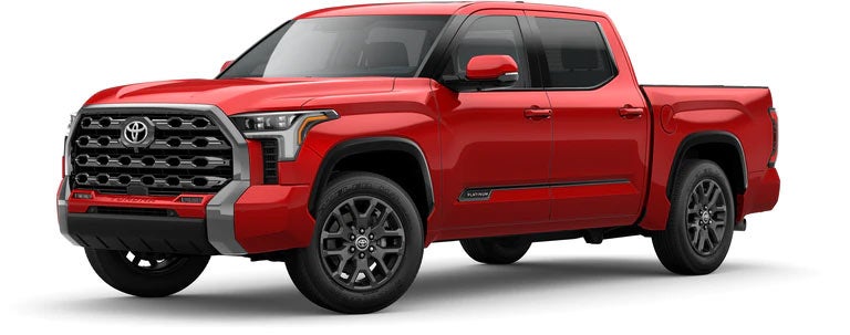 2022 Toyota Tundra in Platinum Supersonic Red | Toyota of Jackson in Jackson MS