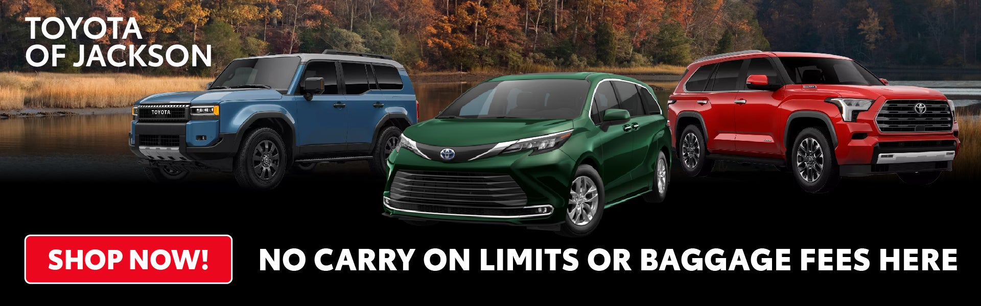 No carry on limits or baggage fees here